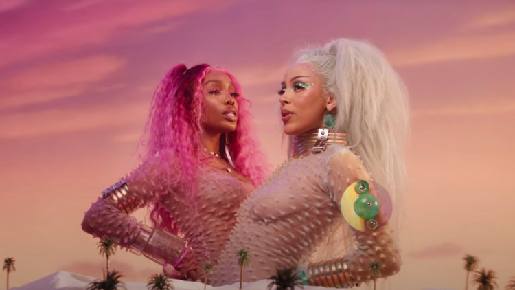 DojaCatSZAKissMeMoreVideo